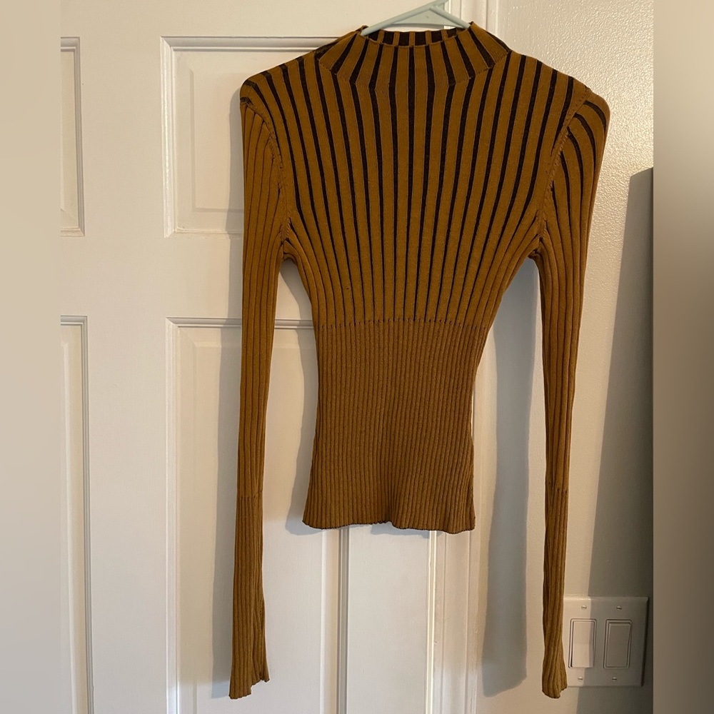 Mock neck women's sweater